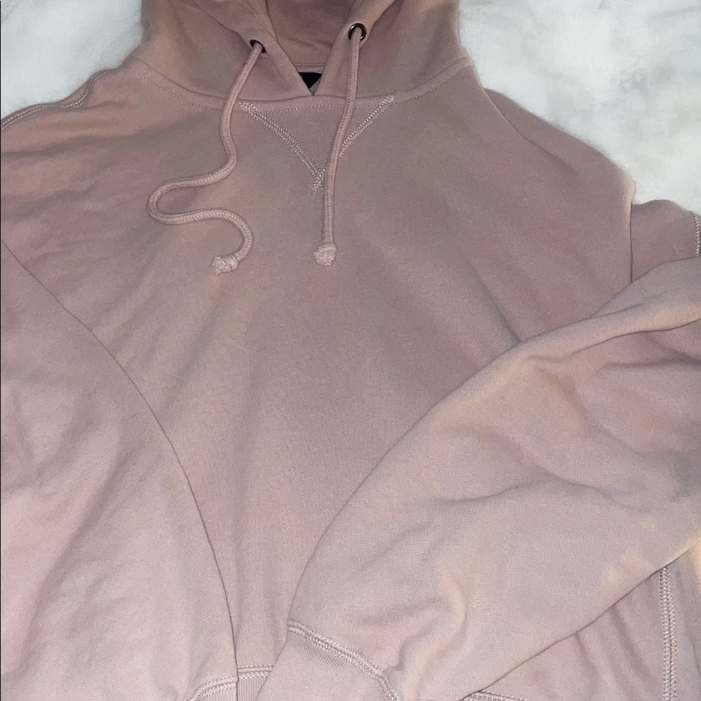 Abercrombie super soft pink hoodie